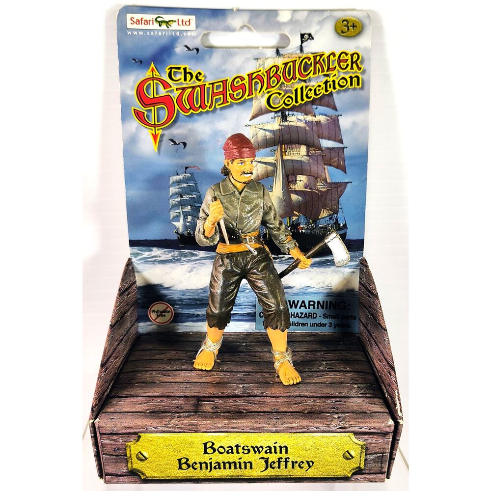 Safari Ltd The Swashbuckler Collection BOATSWAIN BENJAMIN JEFFERY New, See Pics!